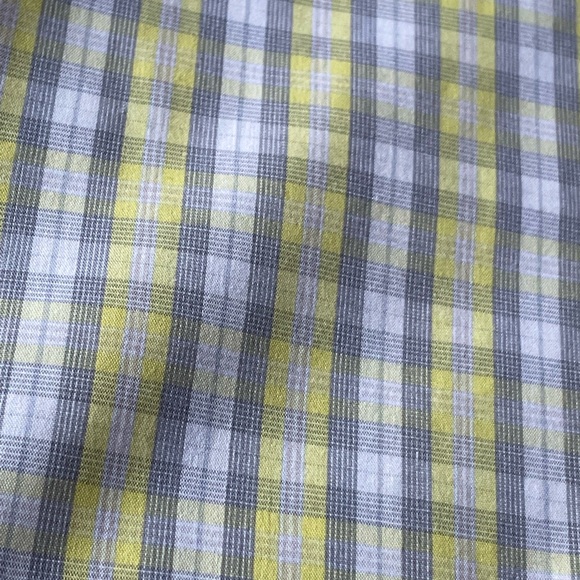 Ben Sherman Long Sleeve Button Down Shirt, Gray Yellow, Mens L - Picture 11 of 13